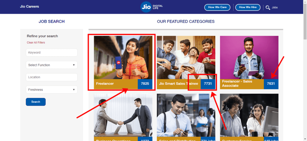 Reliance Jio Recruitment 2023