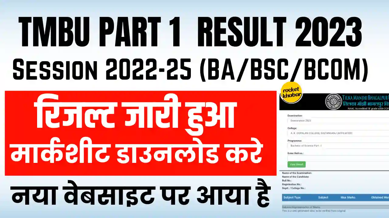 TMBU Part 1 Result 2023