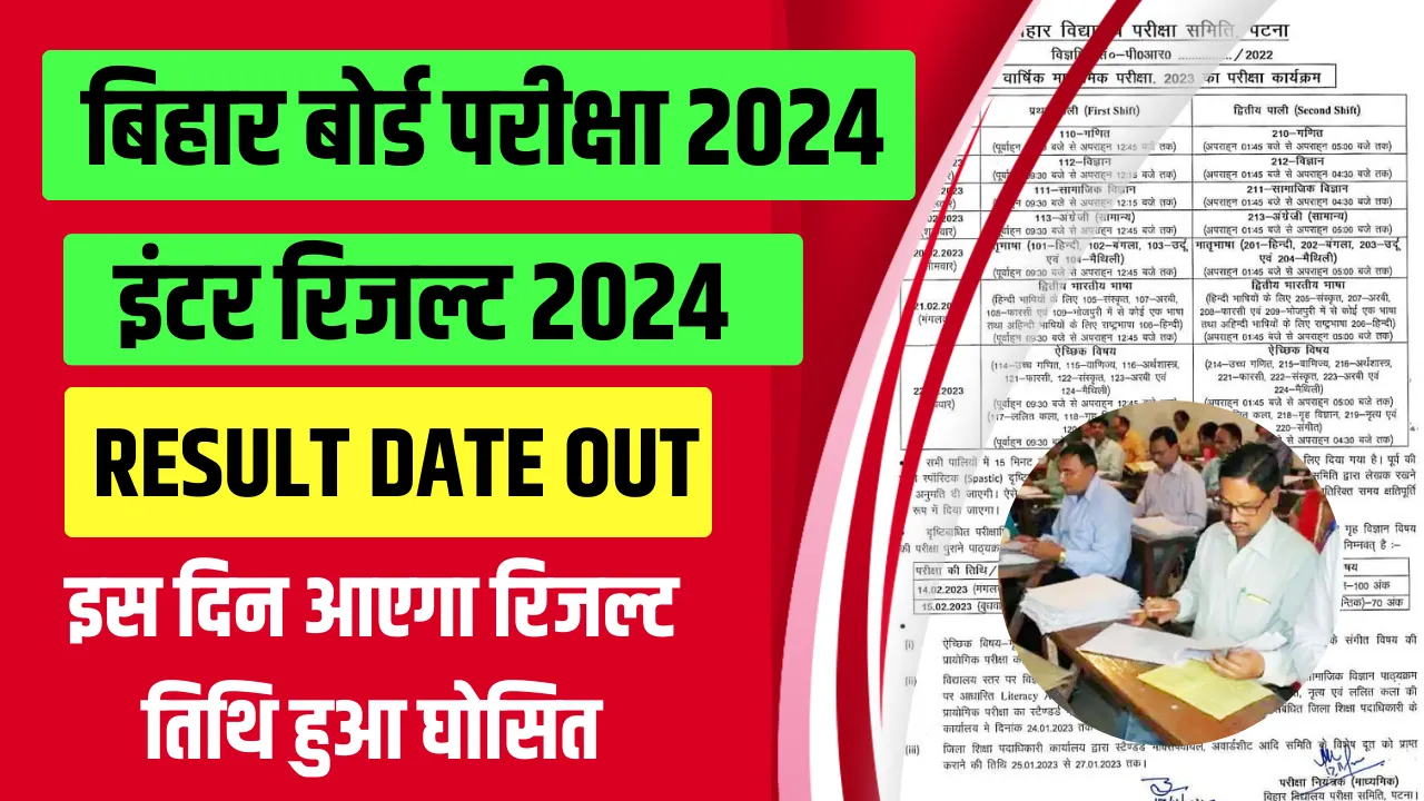 Bihar Board Inter Result 2024